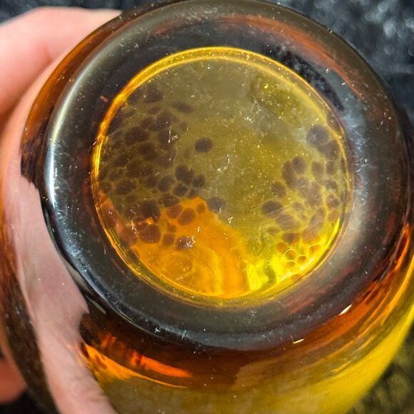 Scentier Fragrance Oil Diffuser Lamp Gold Amber Glass Bottle NO TOPPER - Picture 5 of 6